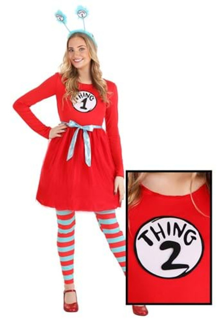 Thing 1 & 2 Costume Women's