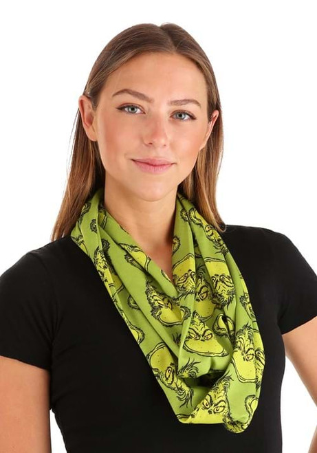 The Grinch Jersey Scarf