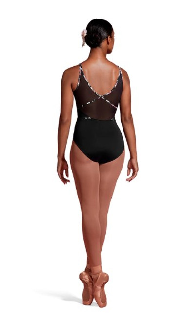 Mirella Halter Print Leotard - M2175LM