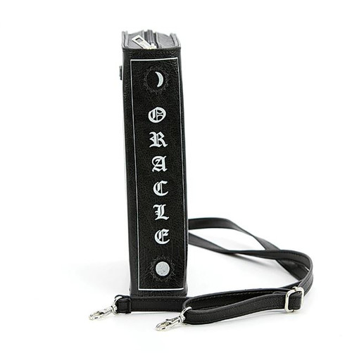 Tarot Card Book Clutch Bag In Vinyl