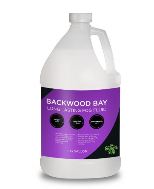 BACKWOOD BAY® - EXTREMELY LONG LASTING FOG JUICE MACHINE FLUID - 1 GALLON