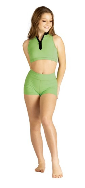 Danz N Motion Hi-Waist Booty Short Child Danz N Motion Hi-Waist Booty Short Child