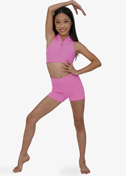 Danz N Motion Hi-Waist Booty Short Child - Imaginations Costume Danz N Motion Hi-Waist Booty Short Child - Imaginations Costume