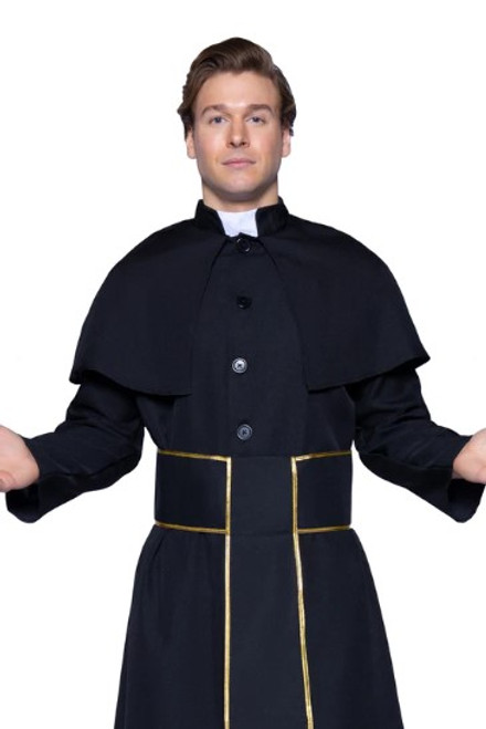 Priest Adult Robe with Belt