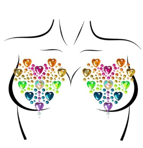 Prism Jewels Sticker Nipple Pasties & Body Glitter