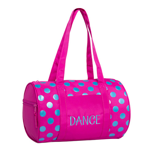 1049 – Dots Duffel – Pink/Blue