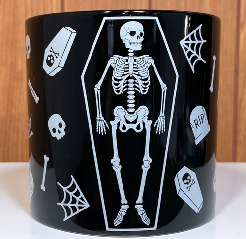 Sourpuss Skeleton Plant Container