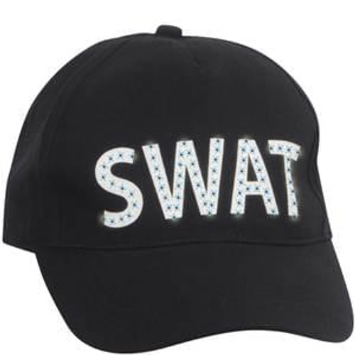 SWAT CAP WITH LED LIGHT