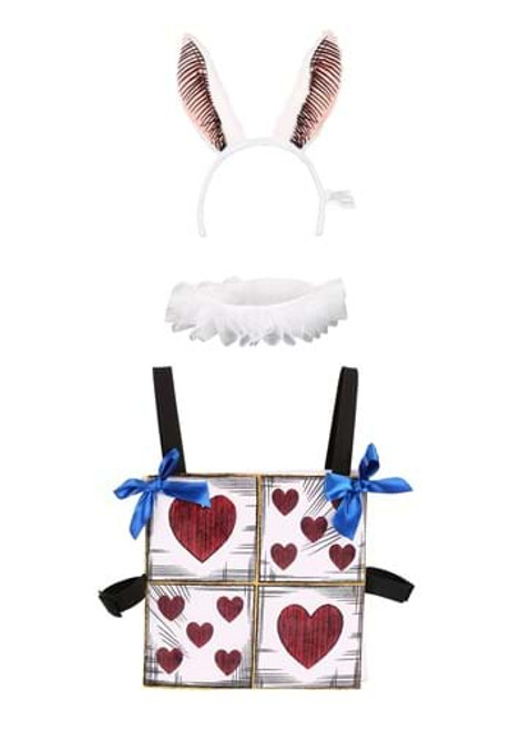 White Rabbit Costume Kit for Adults White Rabbit Costume Kit for Adults