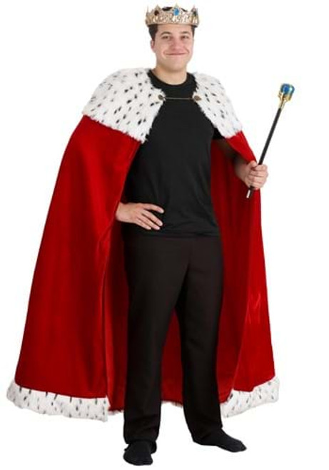 Unisex Long Royal Cape Accessory