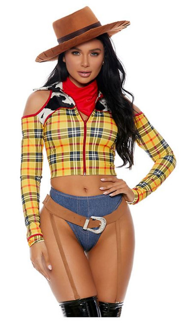 Playtime Sheriff Sexy Cowboy Movie Character Costume