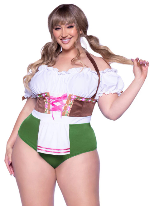 Plus Flirty Fraulein Costume Plus Flirty Fraulein Costume