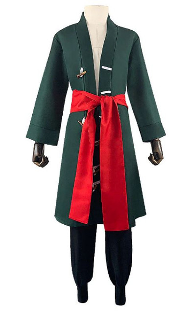 Anime One Piece Roronoa Zoro Cosplay Costume