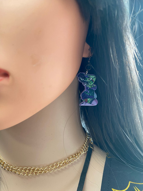 MBP Pinup Bride Earrings
