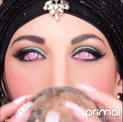 PRIMAL ® Embryo - Cosplay Pink Colored Contact Lenses