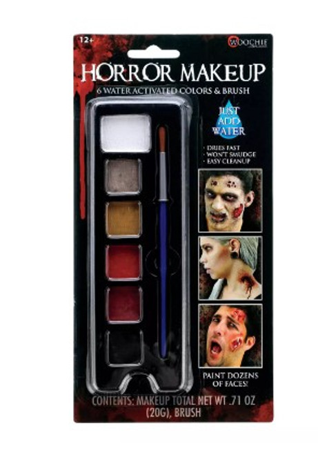 Woochie Horror 6 Color Makeup Palette No Smudge