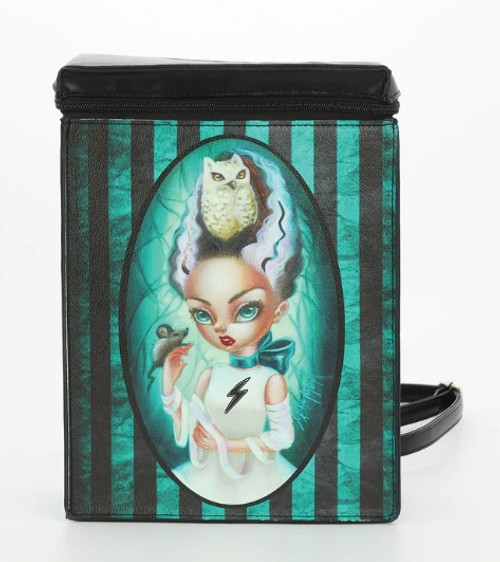 Bride Of Frank Rectangle Backpack In Vinyl