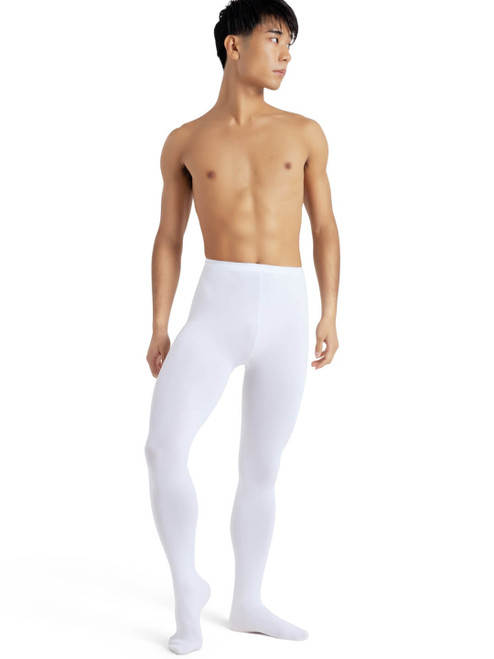 Men's Footed Dyeable White Tight  Medium