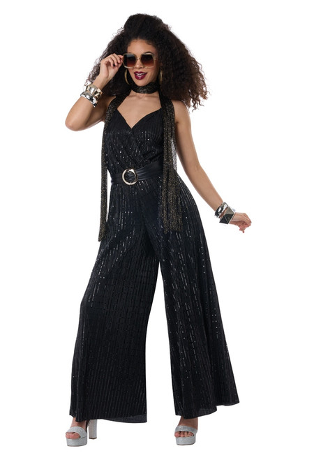 Let's Dance Disco Jumpsuit Adult Costume