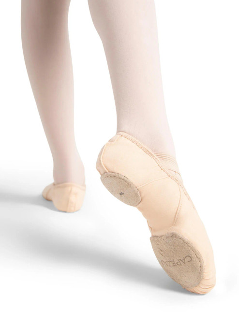 Capezio Girls "Hanami" Canvas Split Sole Ballet Slipper Capezio Girls "Hanami" Canvas Split Sole Ballet Slipper