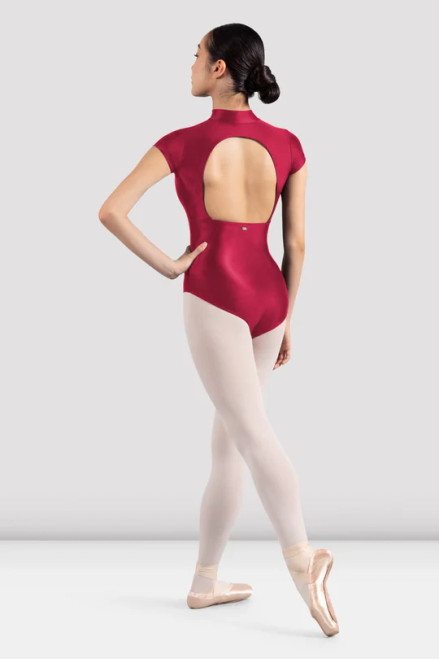 Ladies Mirella Glow Zip Front Leotard Ladies Mirella Glow Zip Front Leotard