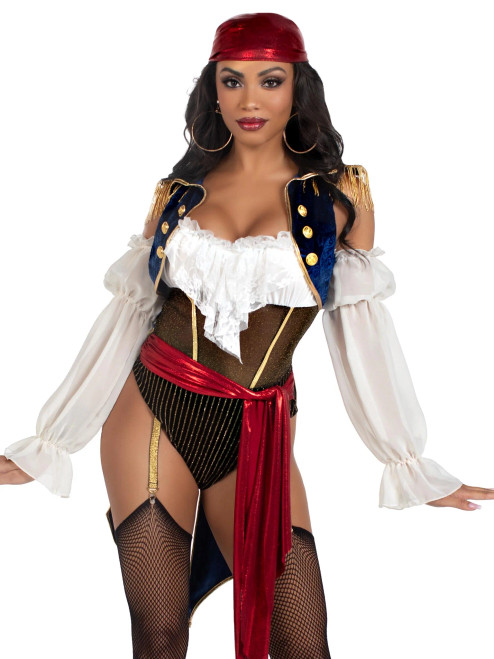 Buccaneer Beauty Pirate Adult Costume