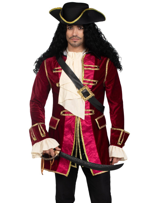 Men's Pirate Captain Adult Costume