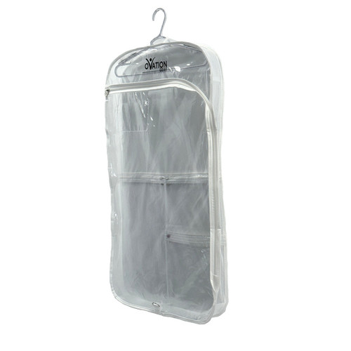 Long Gusseted Clear Garment Bag