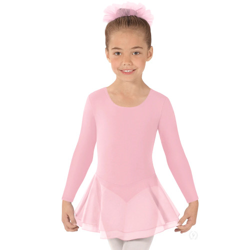 Eurotard Girls Cotton Lycra® Long Sleeve Dance Leotard Eurotard Girls Cotton Lycra® Long Sleeve Dance Leotard