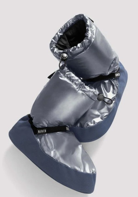 Ladies Adult Metallic Warm Up Booties