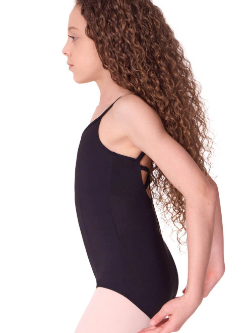 Soft Elegance Camisole V-neck Leotard - Tween