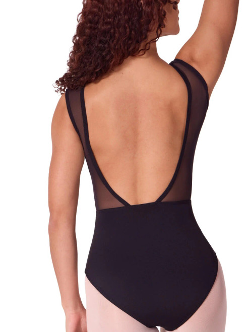 Soft Elegance Asymmetrical Boat Neck Leotard