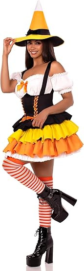 Candy Corn Witch