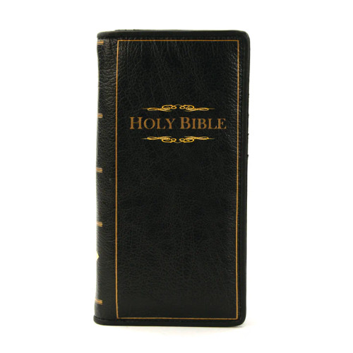 Holy Bible Wallet in Vinyl Material