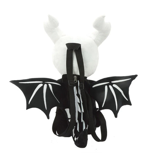 PLUSH SKELETON DRAGON BACKPACK IN POLYLESTER