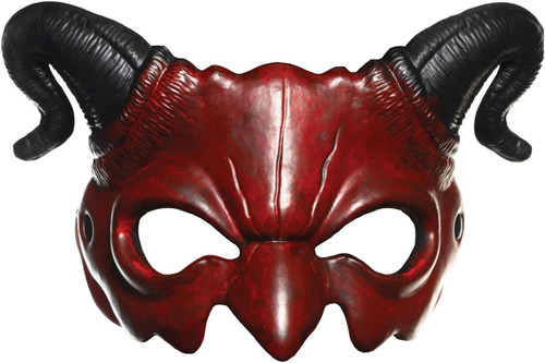 Devil Foam Masquerade Mask with Horns