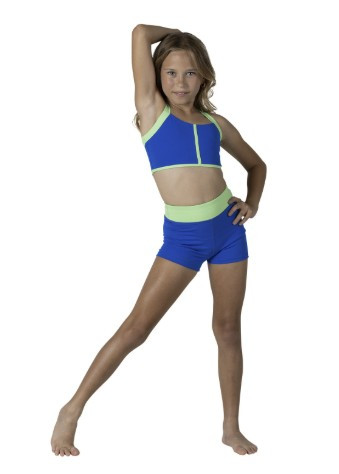F - Halter 2-Tone Tank Top
