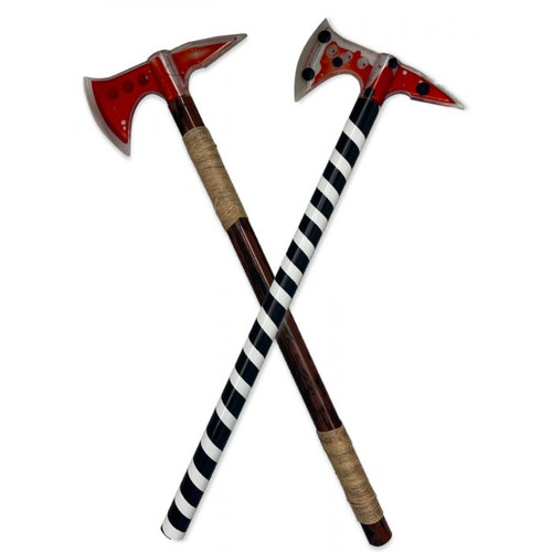 This chilling accessory is the perfect finishing touch for any slasher, zombie, or horror-themed ensemble.