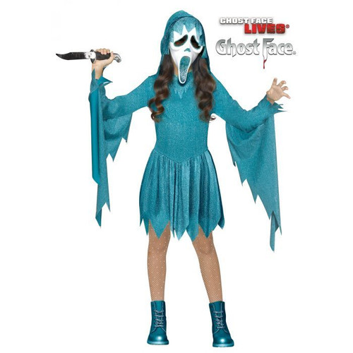 Teal Ghost Face® - Child