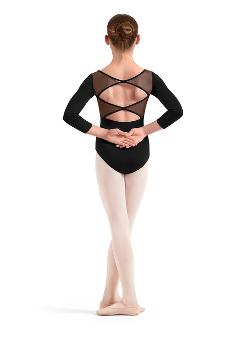 Girls Mirella Adagio 3/4 Sleeve Leotard
