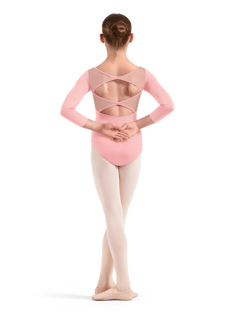 Girls Mirella Adagio 3/4 Sleeve Leotard