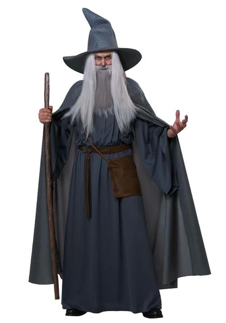 Plus Size Wandering Wizard Costume for Men