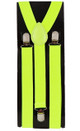 Solid Color Neon Suspenders
