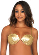 Leg Avenue Mermaid Shell Bra Top