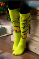 Dr. Seuss The Grinch Knee High Costume Socks