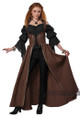 Medieval Overdress Brown Adult Costume