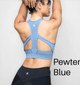 Fine Heather Bra Top with Sporty Cut Outs - Womens