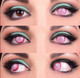 PRIMAL ® Embryo - Cosplay Pink Colored Contact Lenses