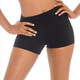 Eurotard Womens Microfiber Flat Band Shorts