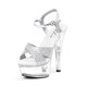 6" Heel Glitter Sandal